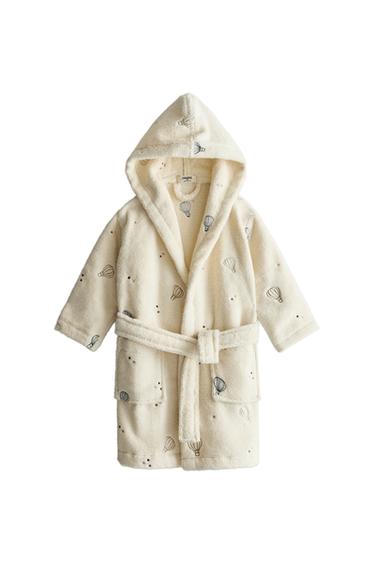 PEIGNOIR ENFANT BALLONS - Beige clair de Zara