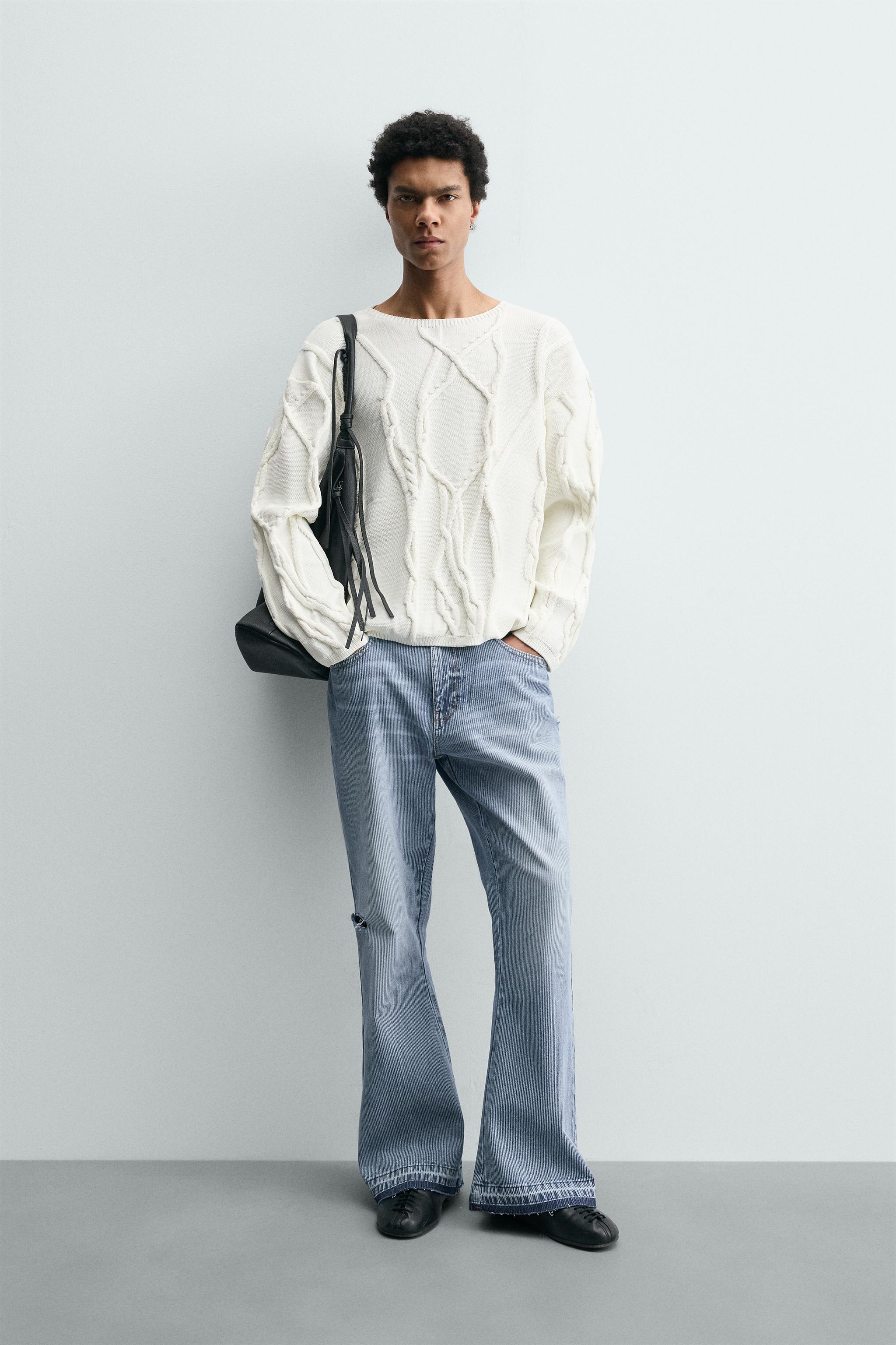 FLARE FIT JEANS SAMUEL DE SABOIA X ZARA - Light blue | ZARA South