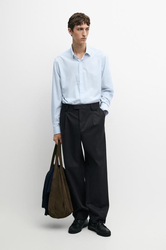 Chemise regular fit à rayures - rayures de Zara - Image 0