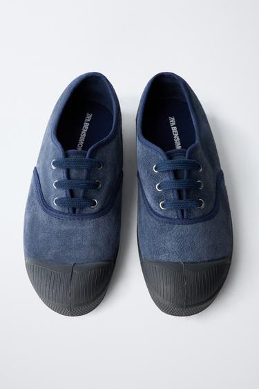 LEATHER PLIMSOLLS BENSIMON ® X ZARA - Blue by Zara - Image 3
