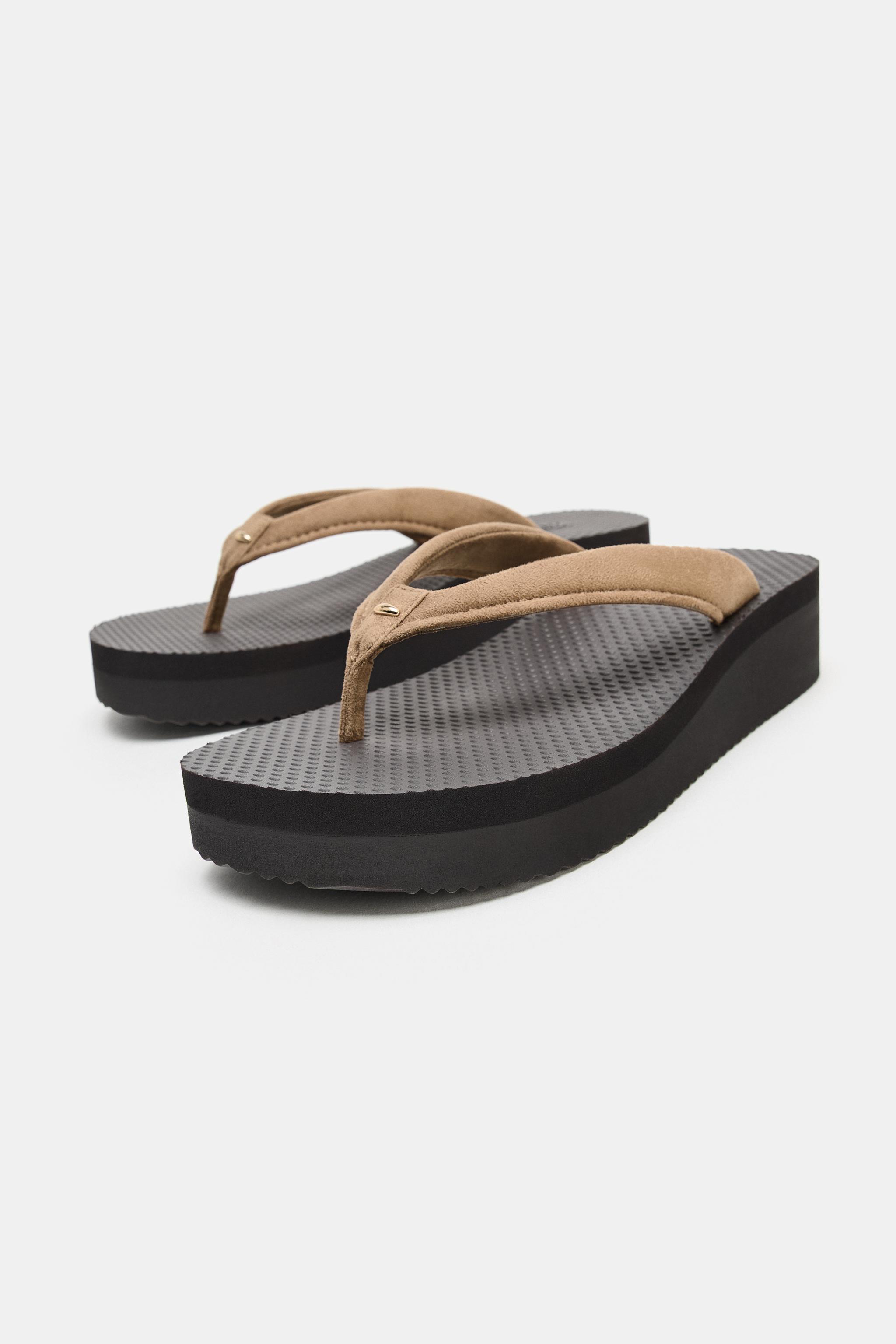 Zara Platform Topuklu Sandalet görsel 3