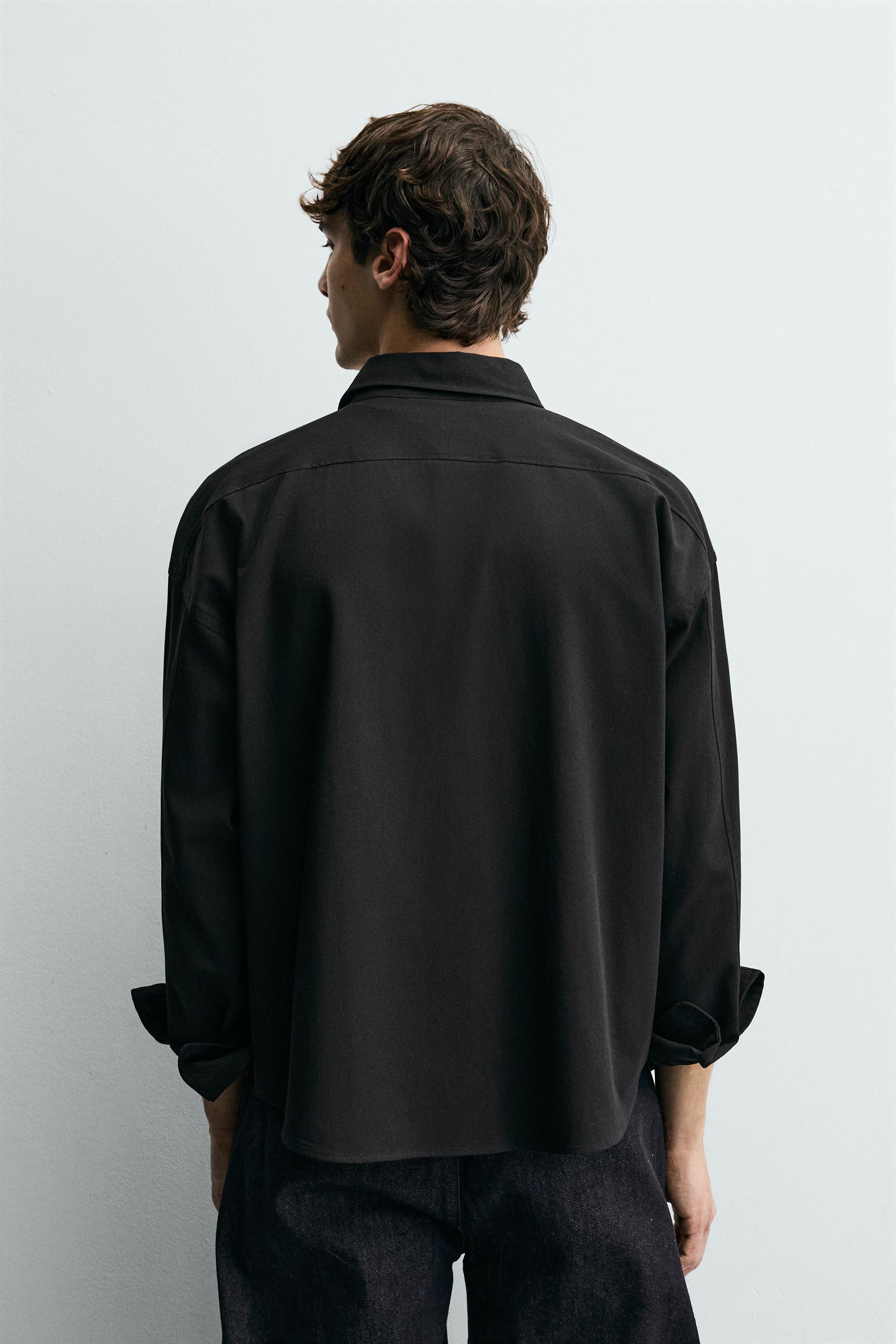 RELAXED FIT FLOWY SHIRT