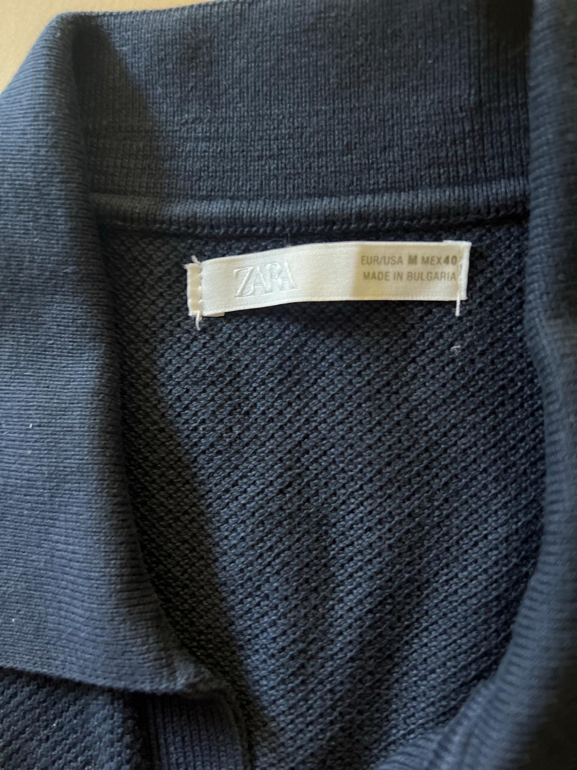 KNIT TEXTURED POLO SHIRT - Image 4