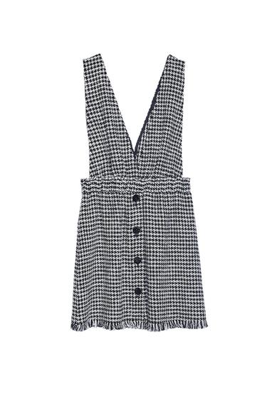 STRAPPY PINAFORE DRESS