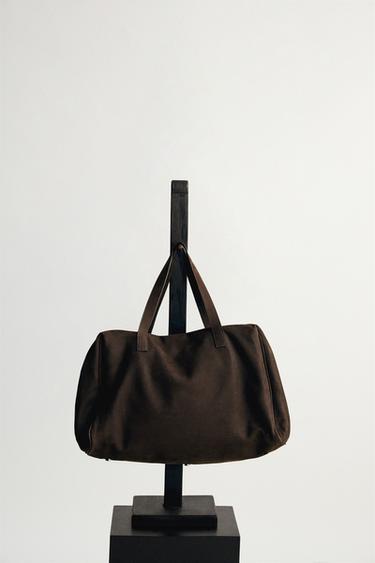 ШКІРЯНА СУМОЧКА LIMITED EDITION - Коричневий Zara