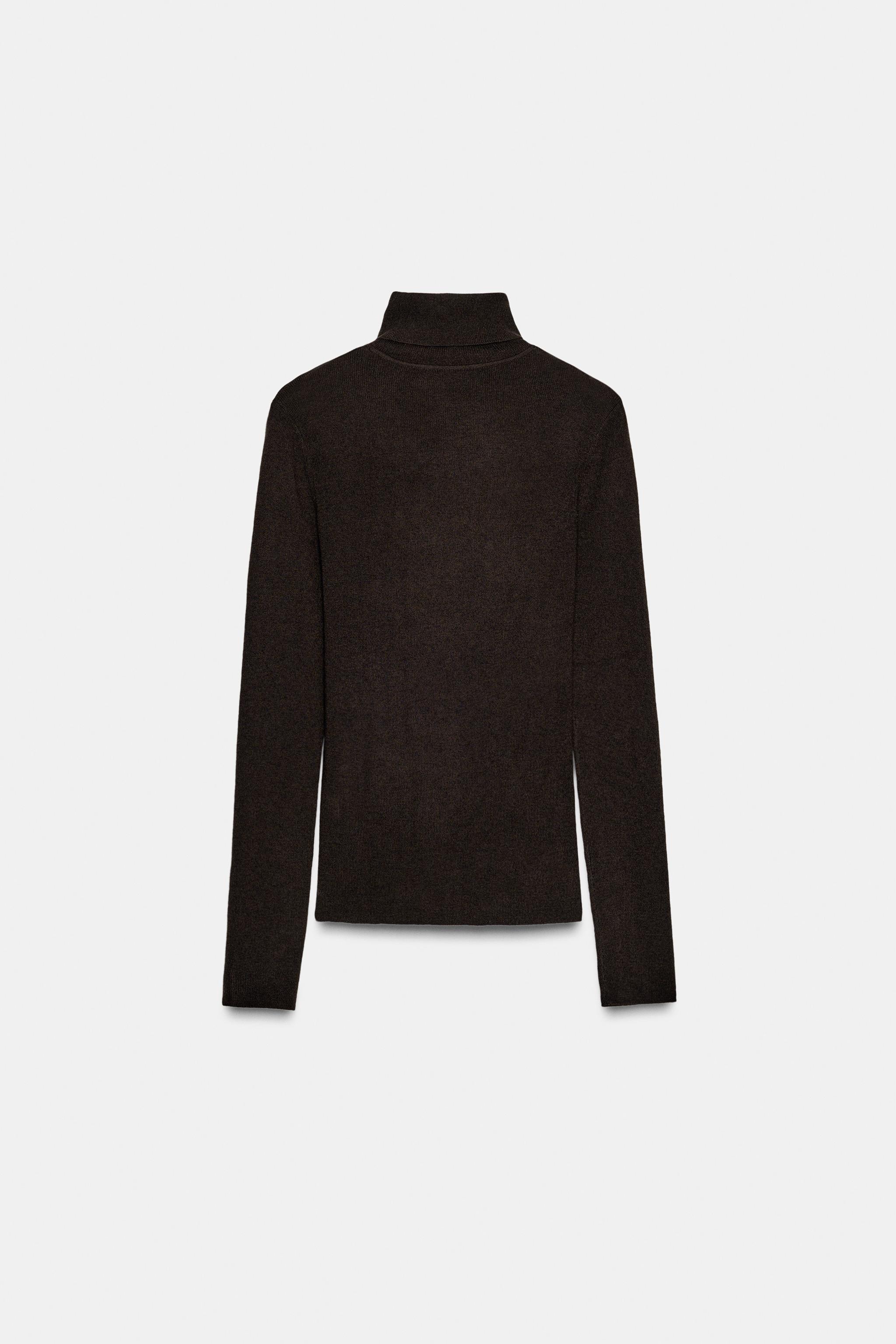 WOOL HIGH-NECK JUMPER