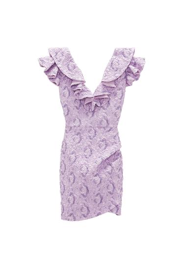 LIMITED EDITION RUFFLED MINI DRESS