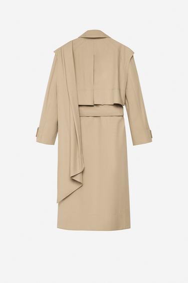 2-IN-1 DETACHABLE WAISTCOAT TRENCH COAT - THE ITEM ZARA WOMAN - Beige by Zara - Image 6