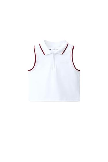 POLO ŠPORTNA MAJICA - Bela od Zare