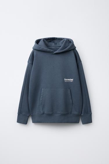 HOODIE AND JOGGER TROUSERS SET - Blue by Zara - Image 1