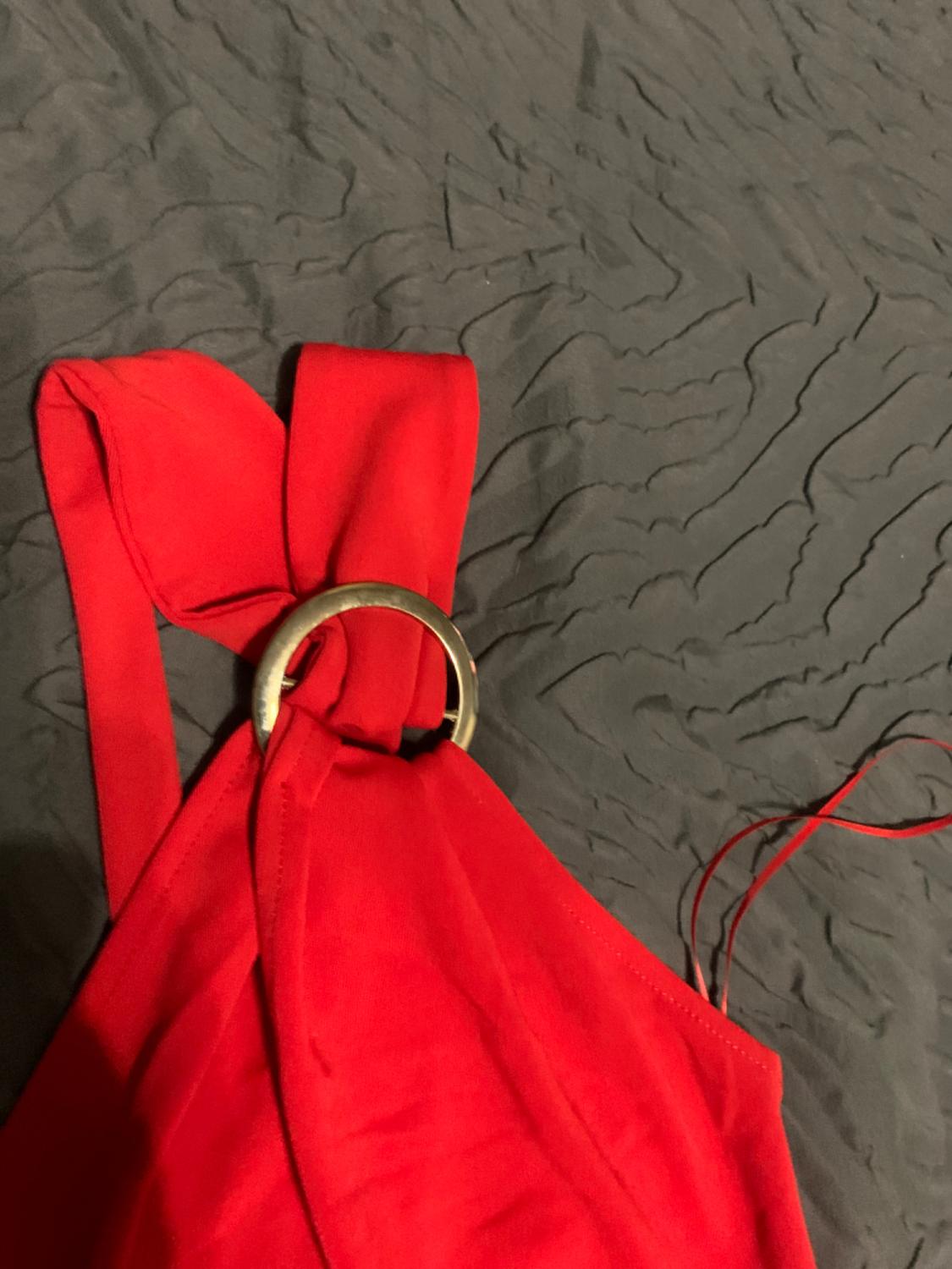 CROSSOVER BODYSUIT WITH RING - Image 3