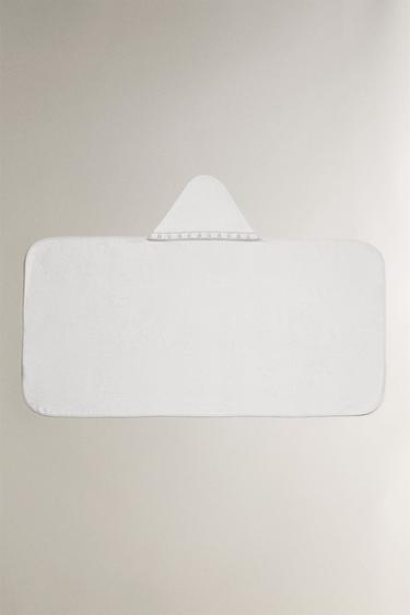 SERVIETTE DE BAIN CAPUCHE BÉBÉ ÉLÉPHANTS - Blanc cassé de Zara - Image 3