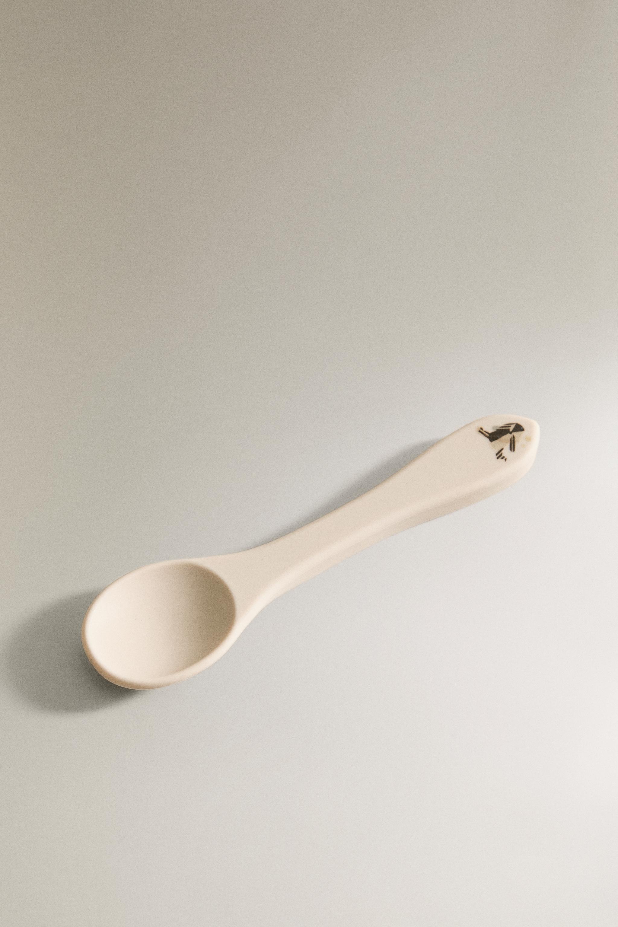 KIDS' SILICONE RABBIT SPOON