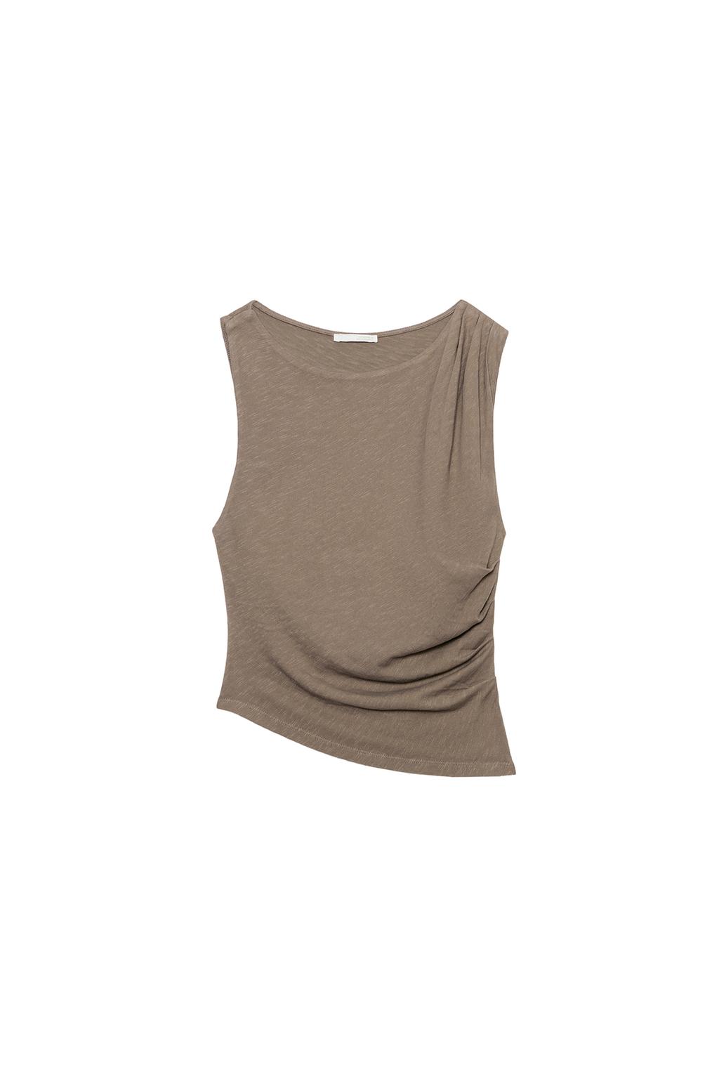 FLAM RUCHED TOP - image 3