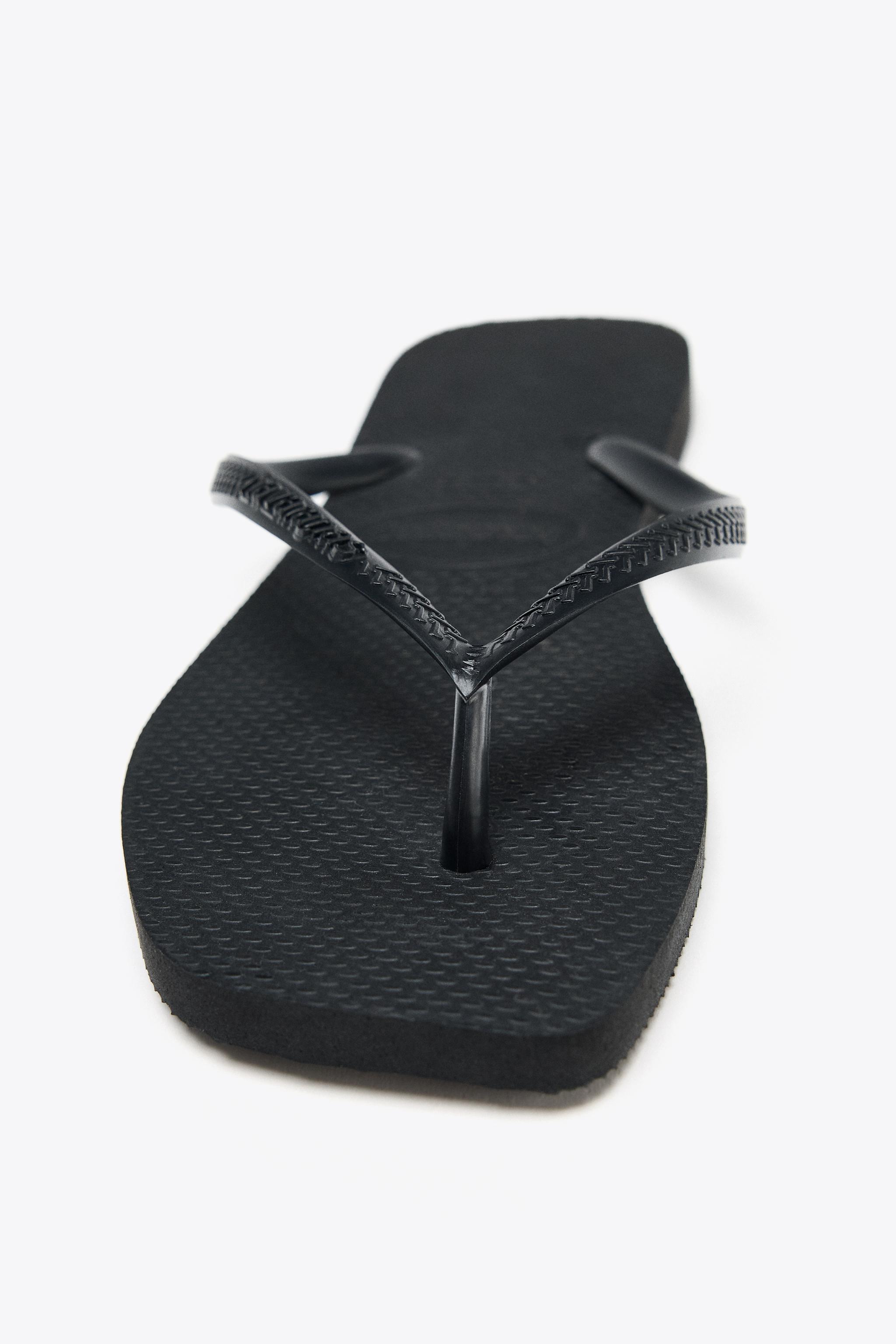 HAVAIANAS ® x ZARA SANDALS - Brown | ZARA Thailand
