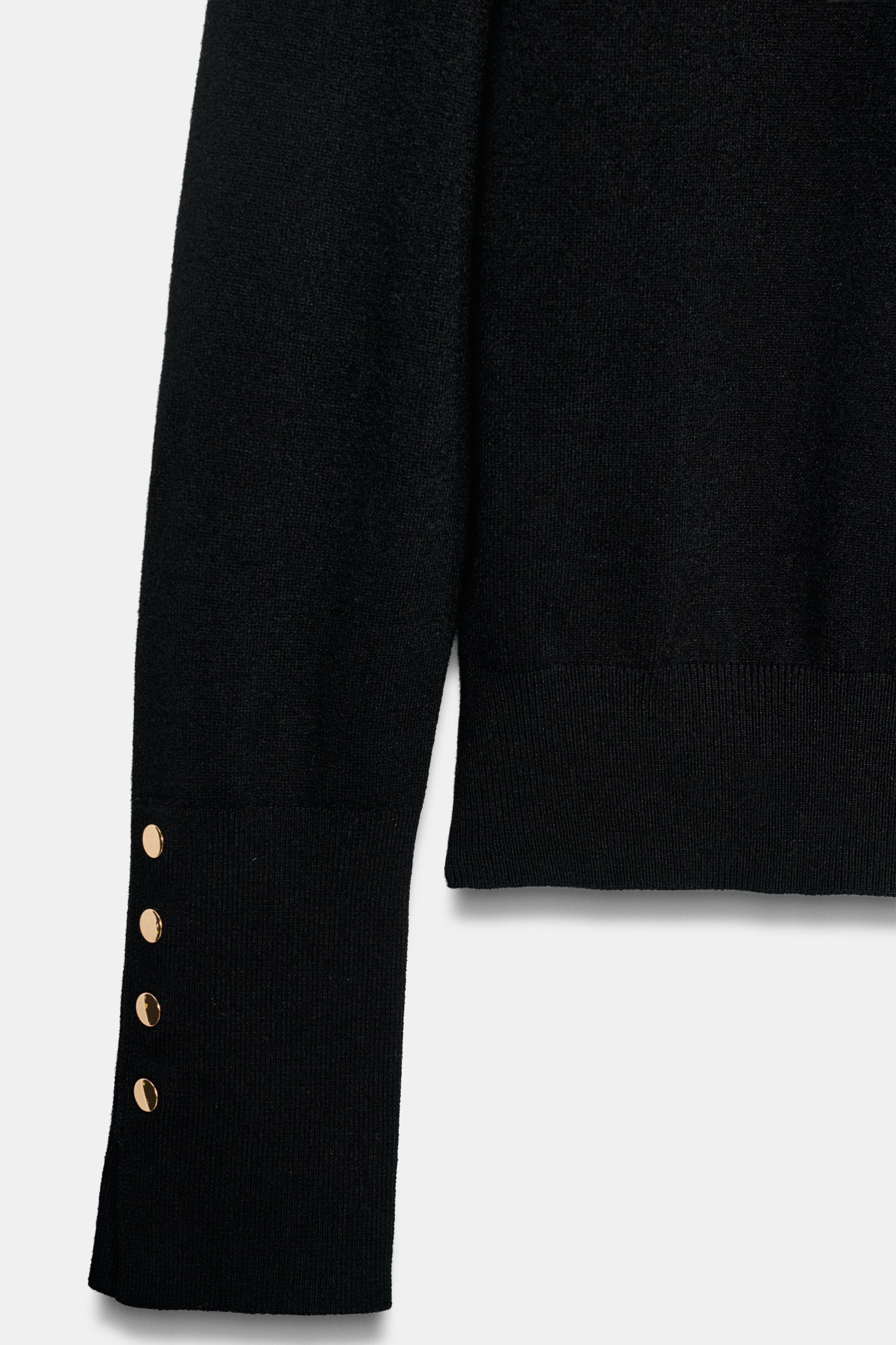 BASIC MOCK NECK SWEATER