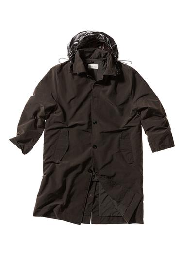 PARKA DESMONTABLE WATER REPELLENT - Marrón oscuro de Zara