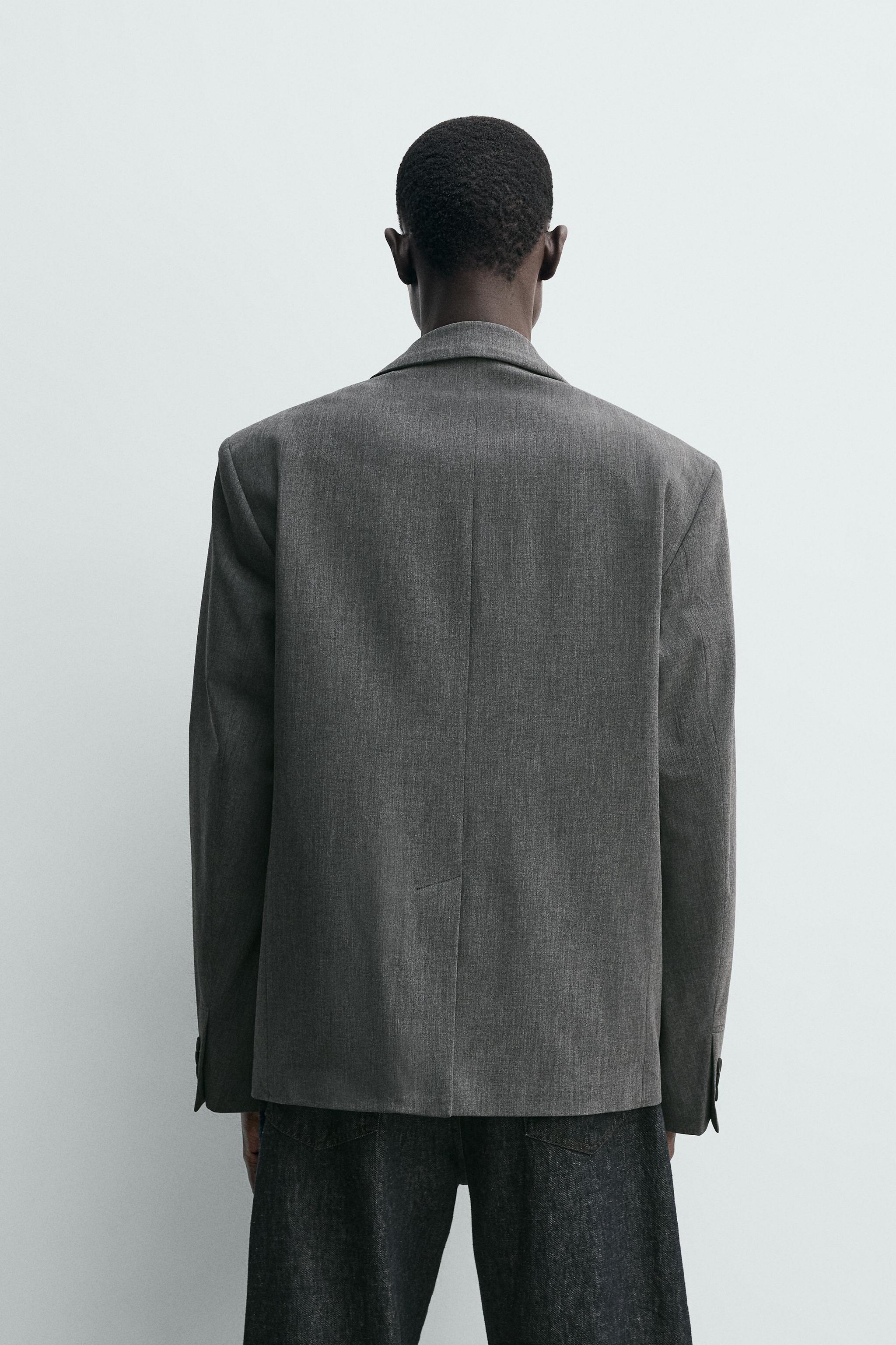 DOUBLE BREASTED WOOL BLAZER