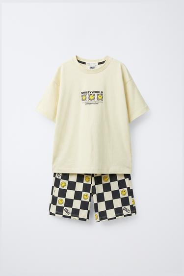 AGES 6-14/ SMILEYWORLD ® PYJAMAS - Yellow by Zara - Image 0