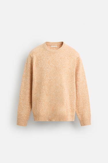 JERSEY REGULAR FIT ESTRUCTURA - Mandarina de Zara - Imagen 0