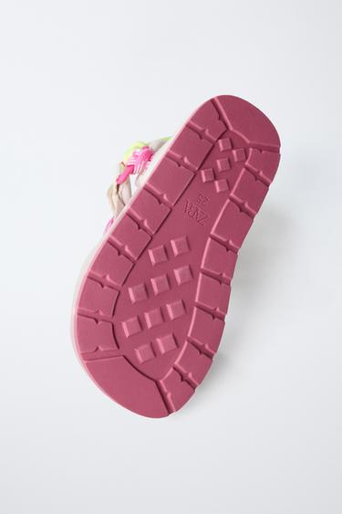 SANDALES TECHNIQUES CORDES - Fuchsia de Zara - Image 6
