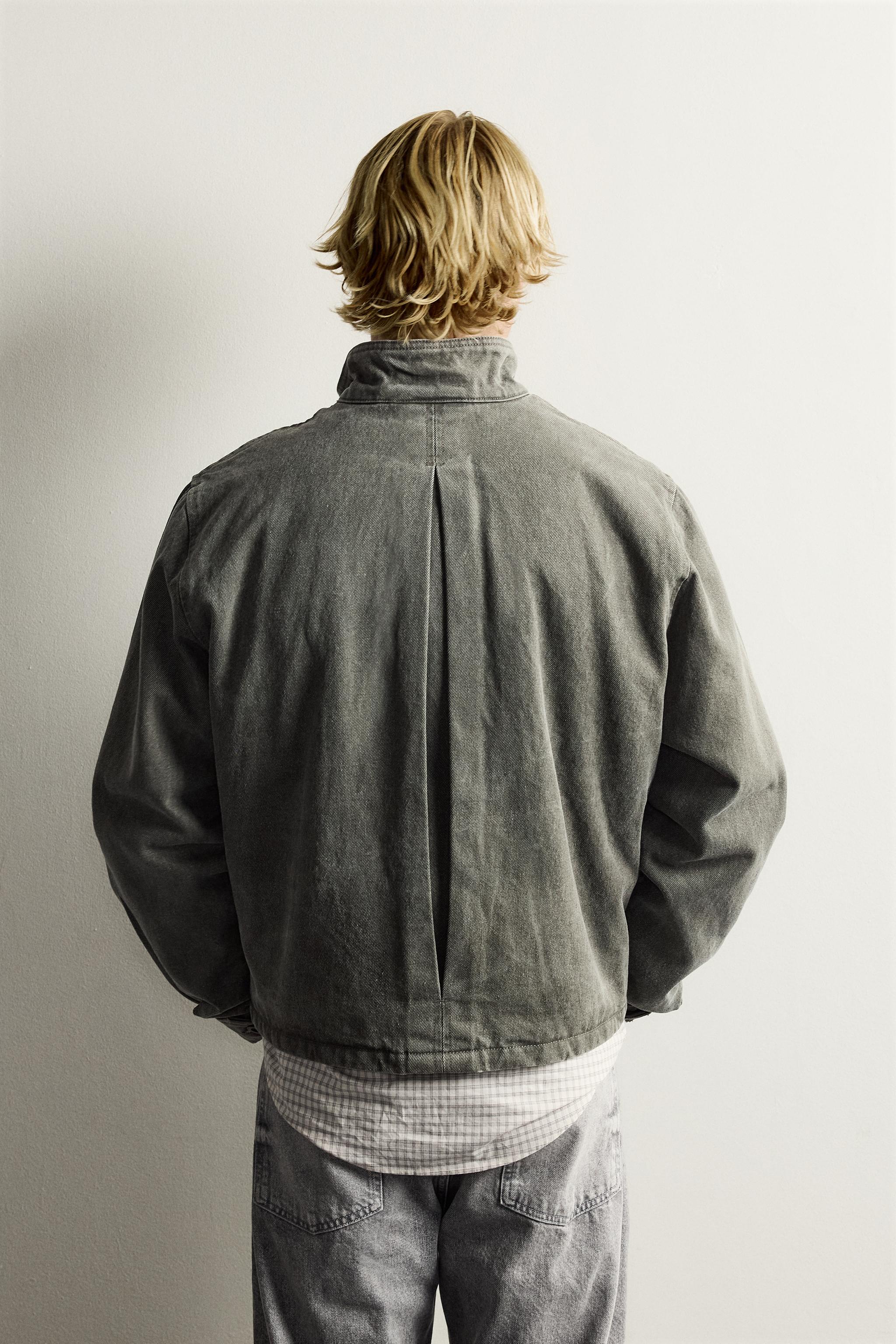 QUILTED COTTON RELAXED FIT JACKET