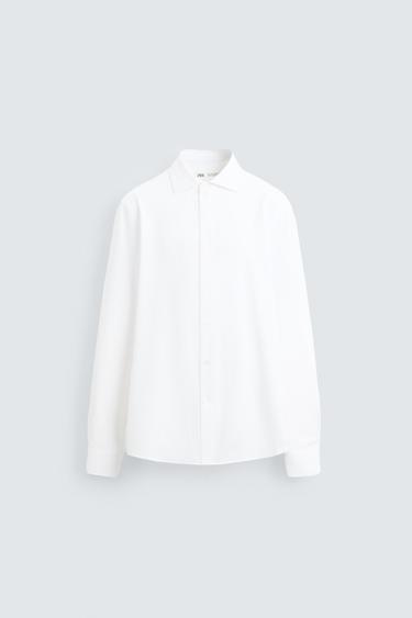 Zara REGULAR FIT SHIRT - White