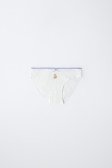 6-14 ANS/ LOT DE SIX CULOTTES OURS - Bleu / Blanc de Zara - Image 2