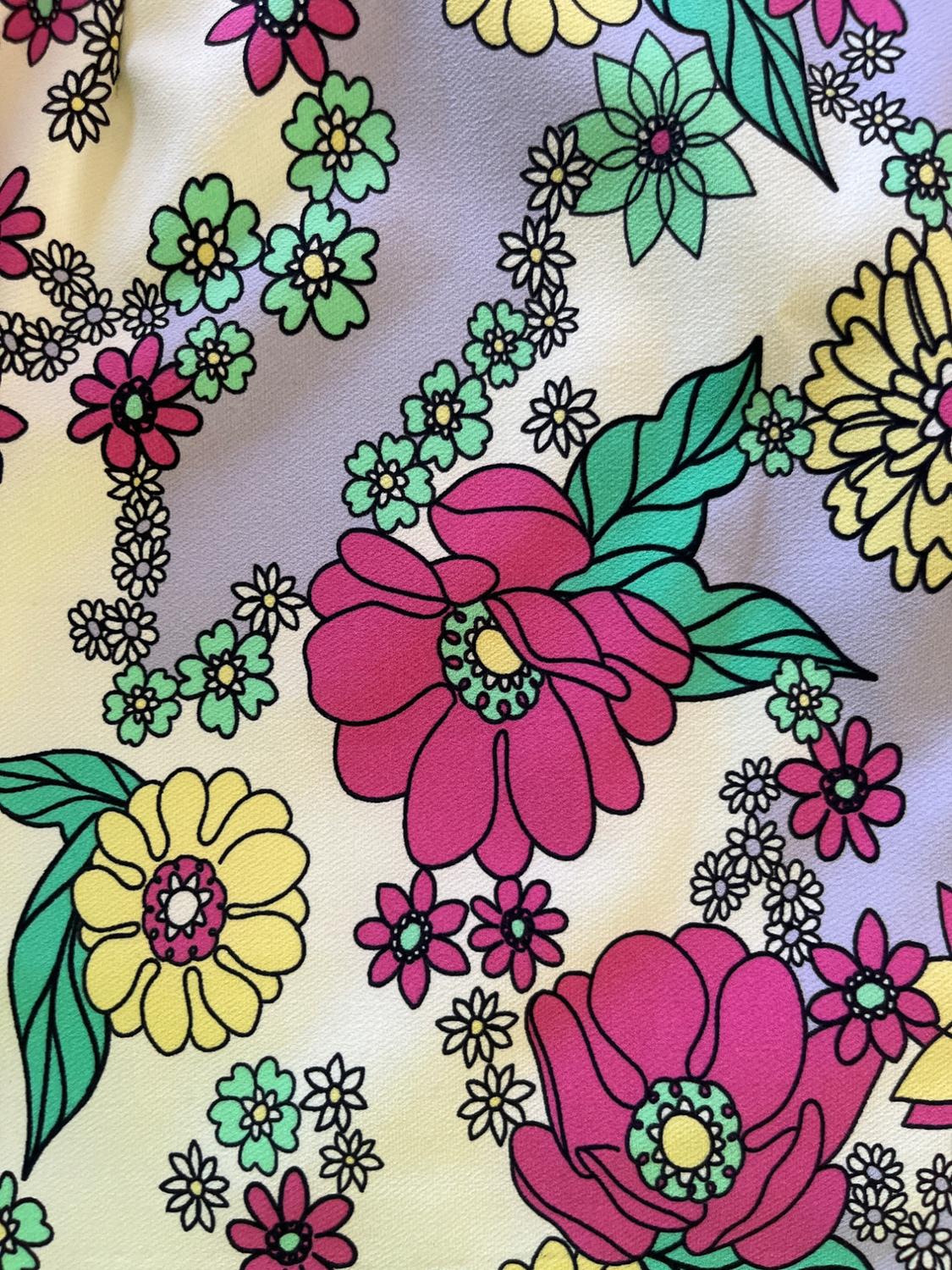 FLORAL MINI SKIRT - Image 3