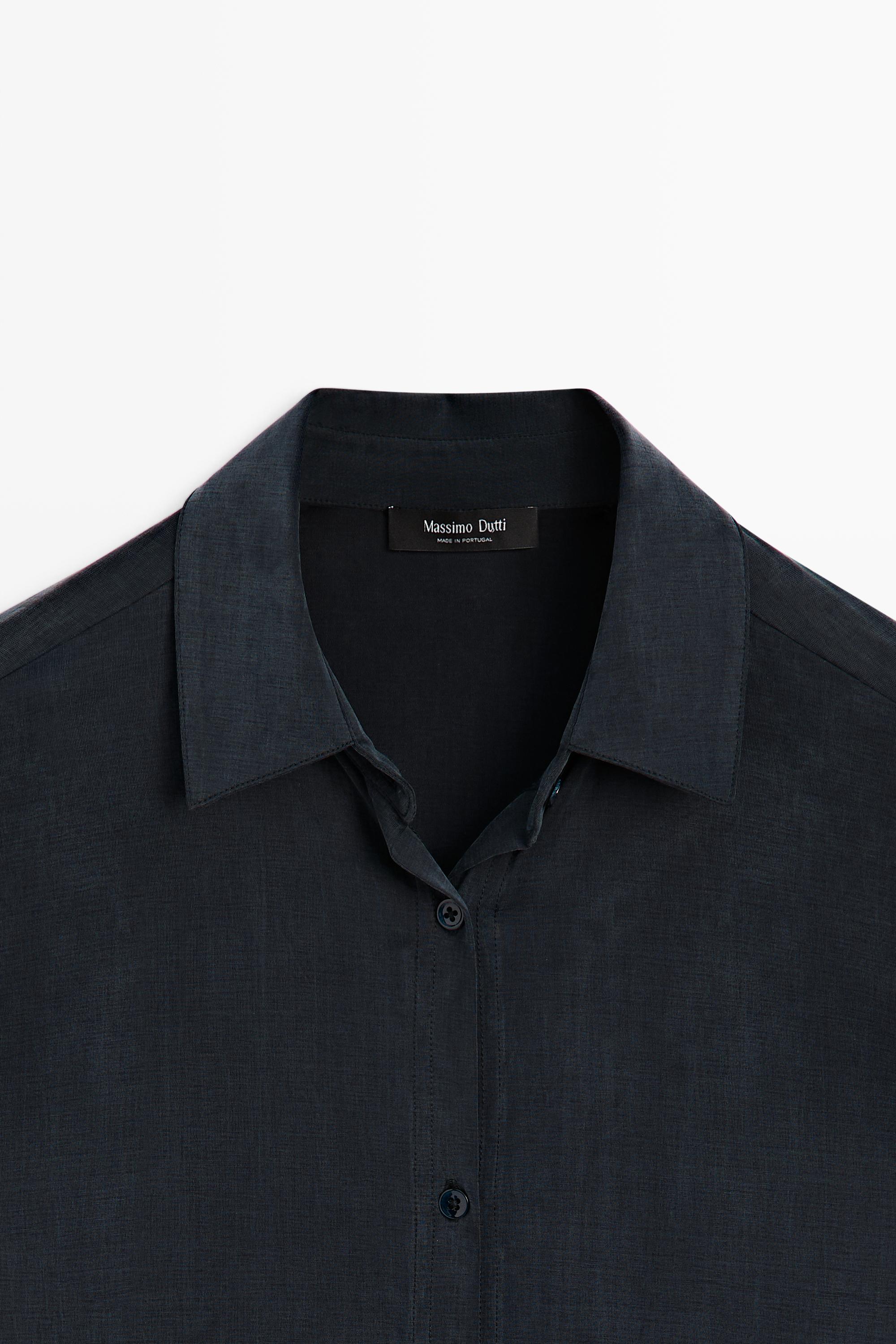 Flowing shirt with collar - STUDIO