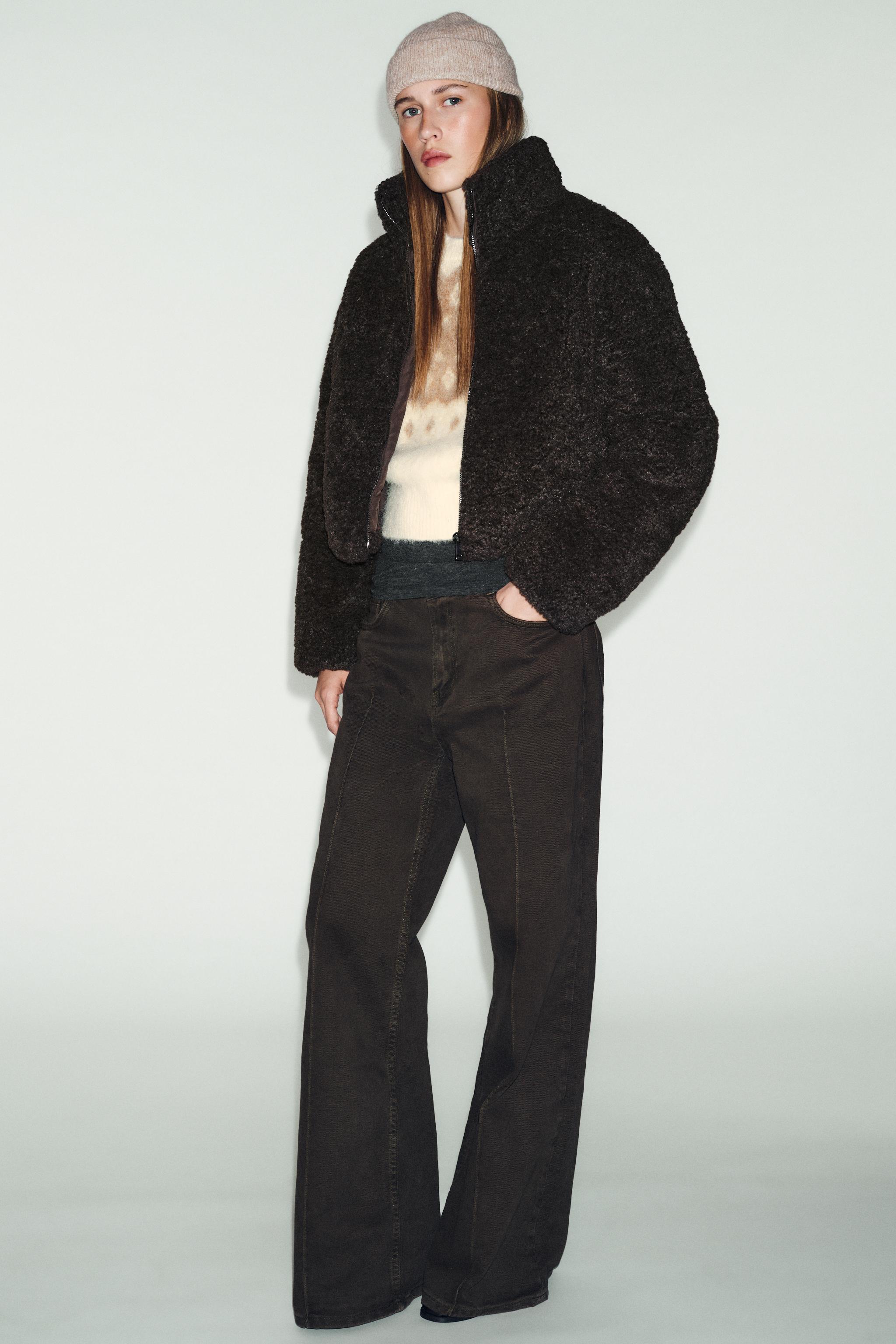 FLEECE ANORAK WITH THERMAL INSULATION - Brown | ZARA Cambodia