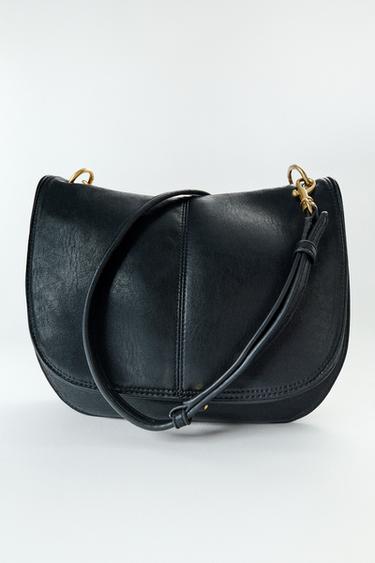 SOFT CROSSBODY BAG - Black by Zara