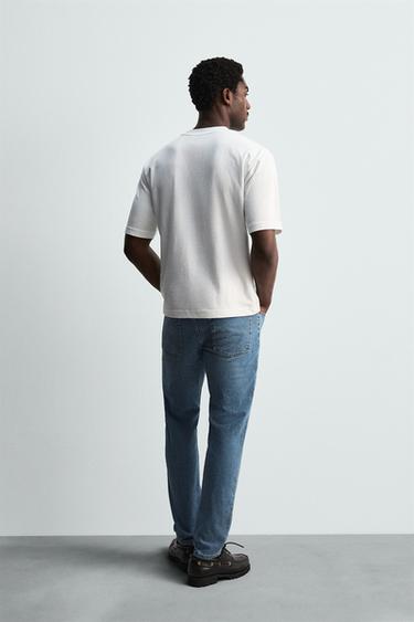 JEAN SLIM FIT - Bleu moyen de Zara