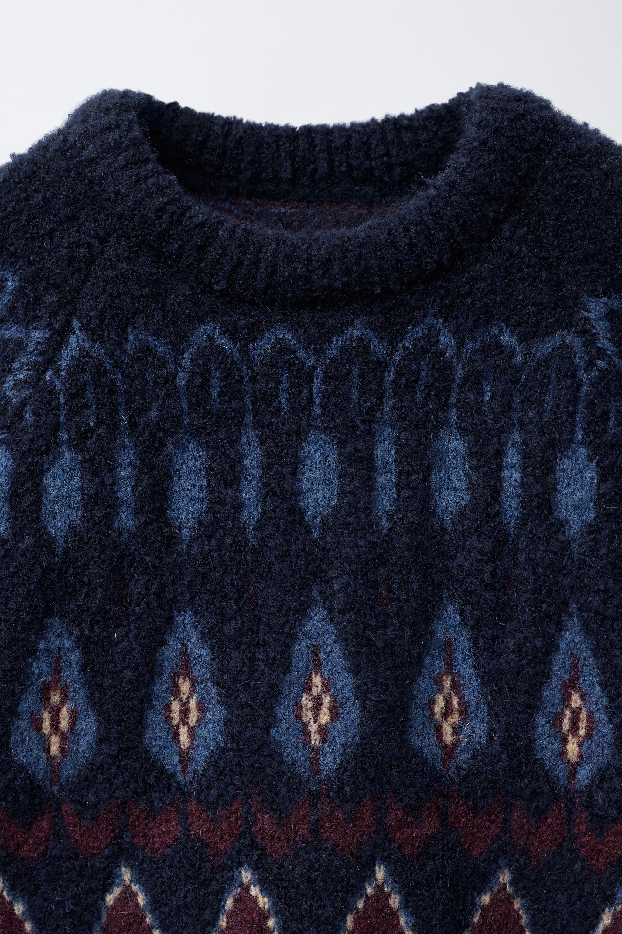 PULL EN MAILLE JACQUARD