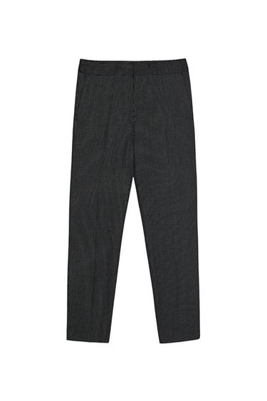 POLKA DOT SKINNY TROUSERS