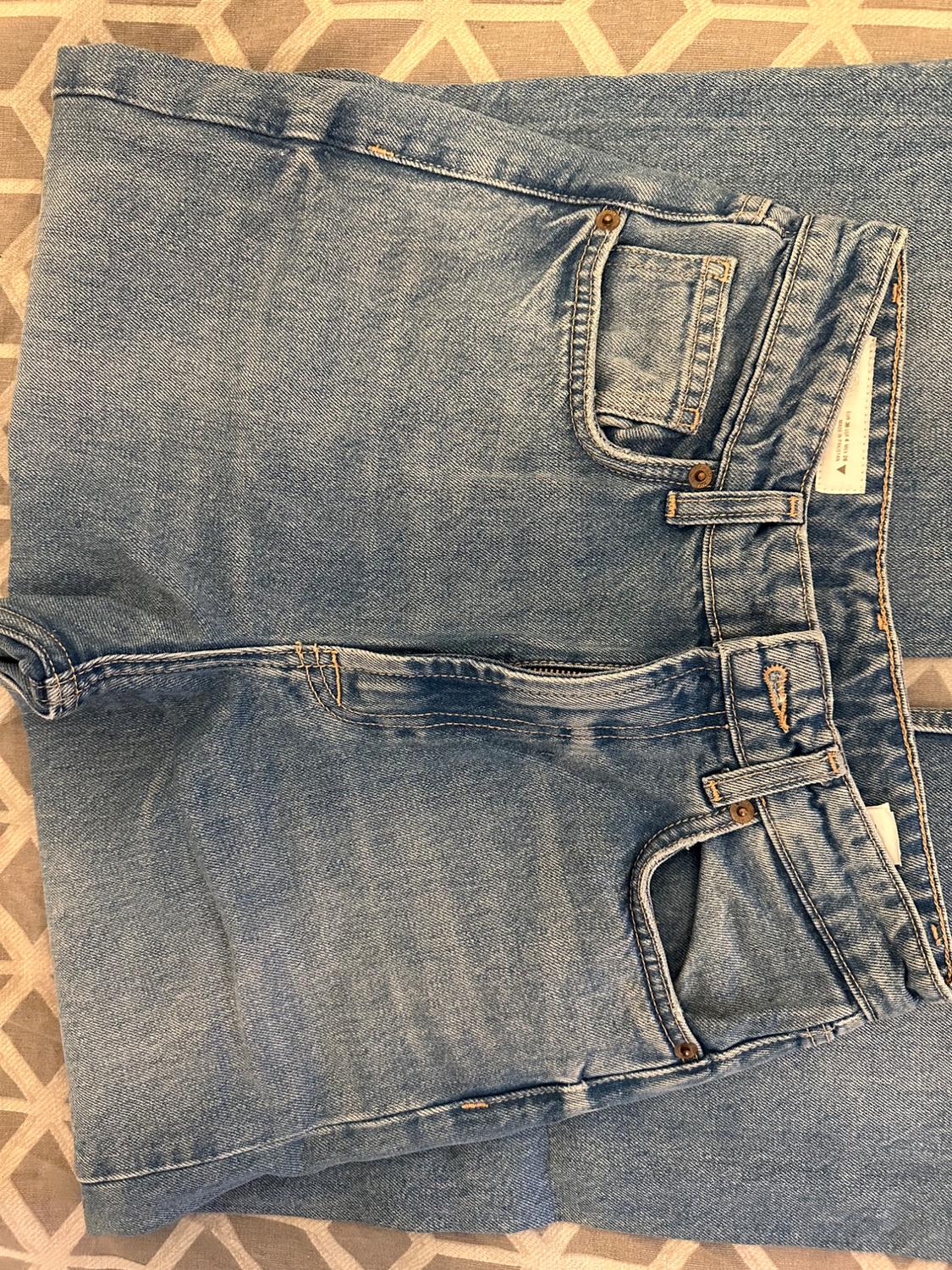 TRF WIDE-LEG HIGH-WAIST JEANS - Image 3