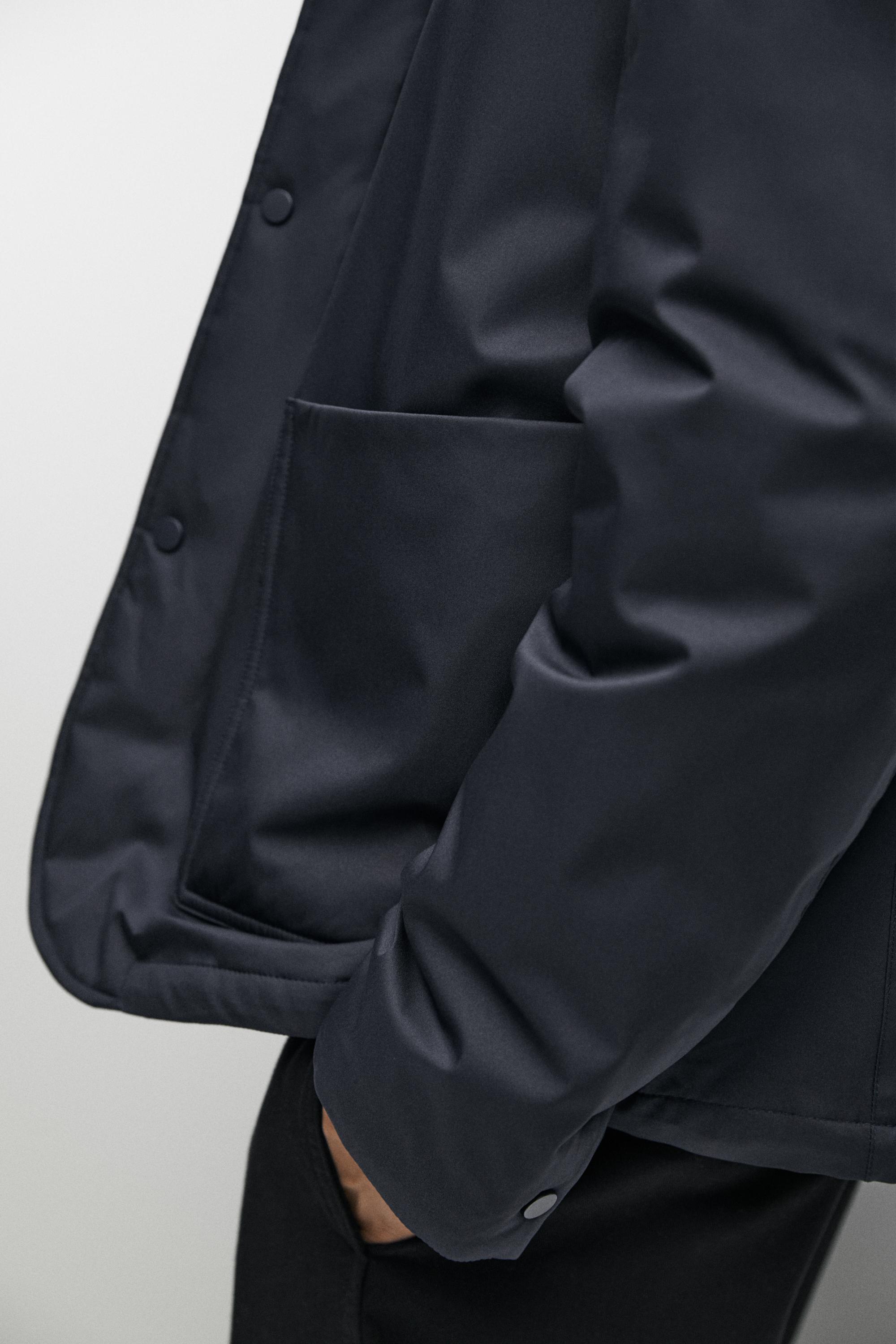 Stand-up collar down jacket