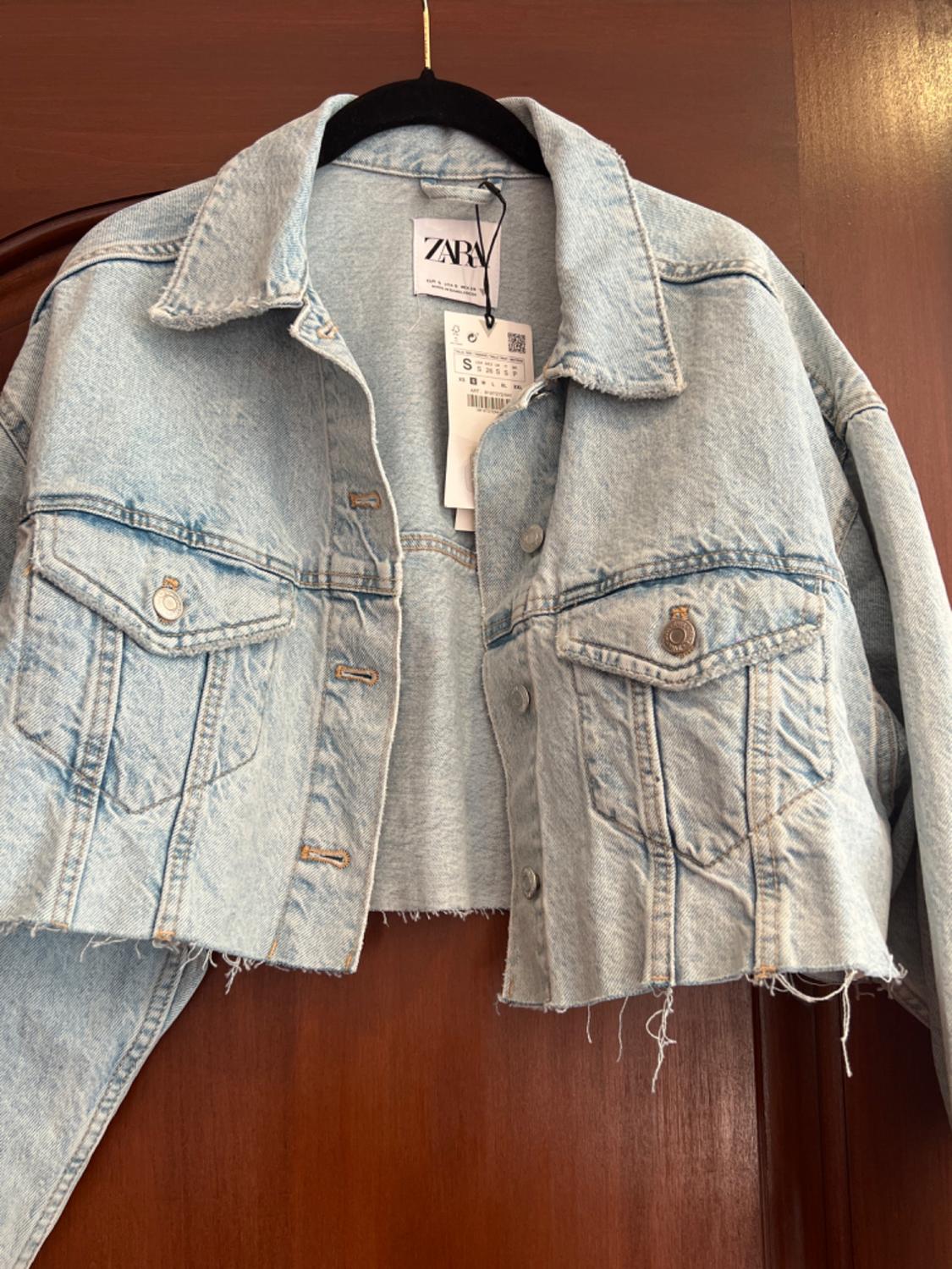 TRF ASYMMETRIC DENIM SHIRT - Image 2