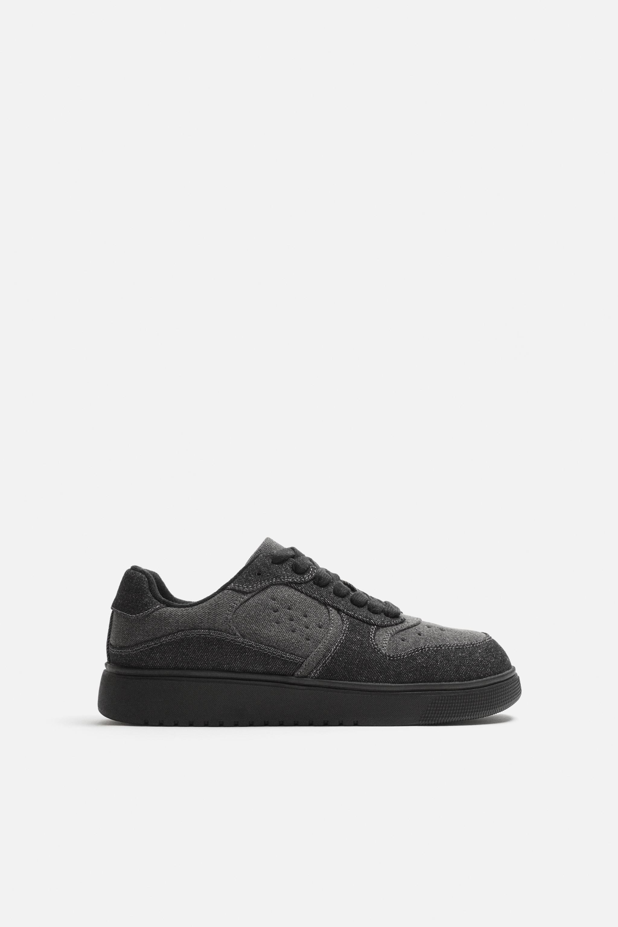 Tenis preto zara feminino shops