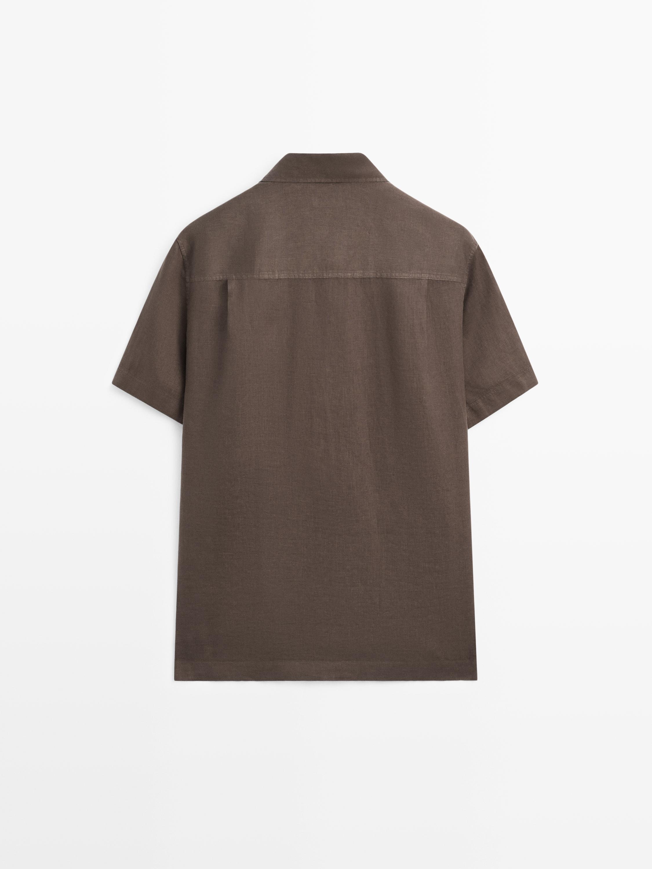 Chemise regular fit à manches courtes