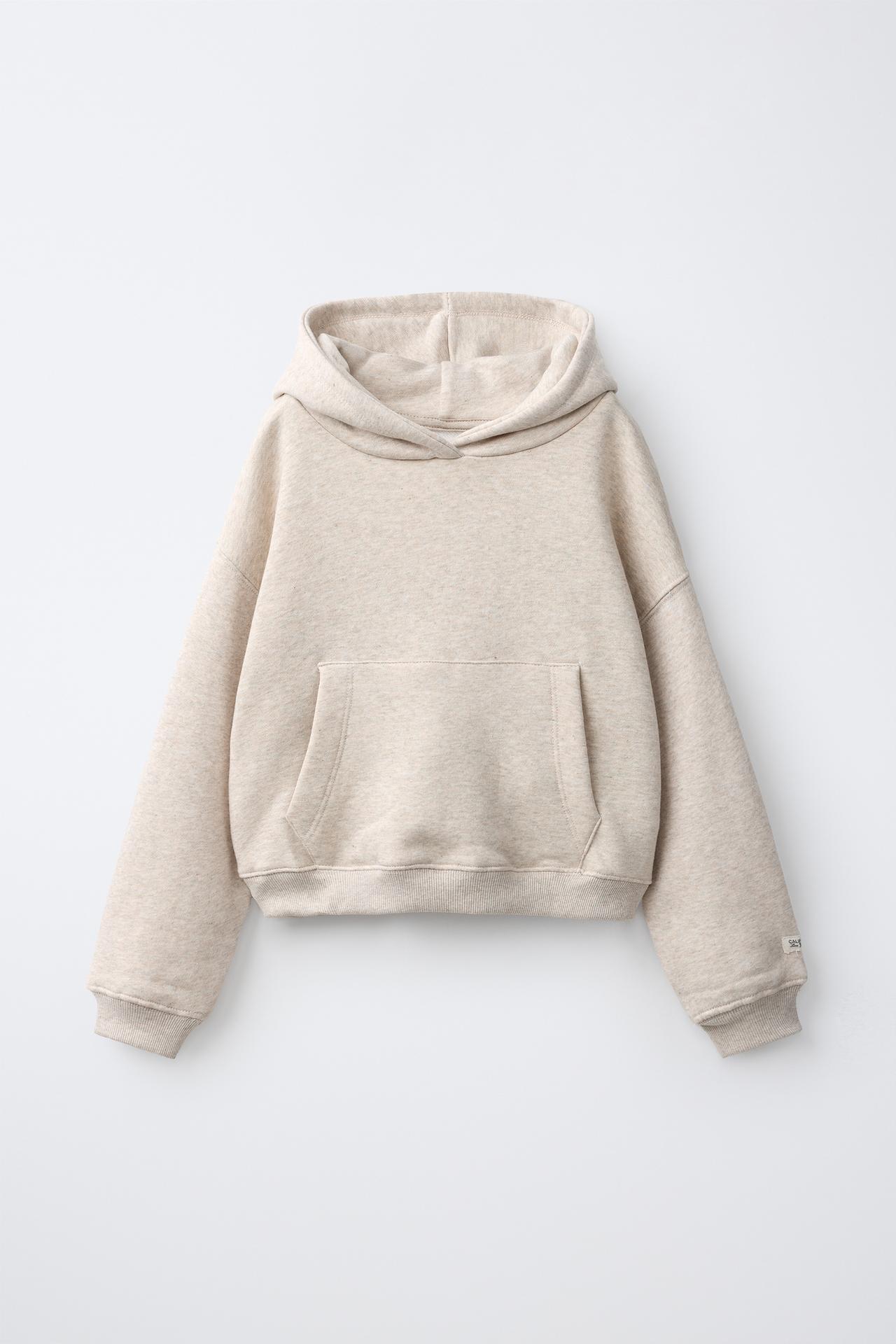 LABEL HOODIE — Sand / Marl