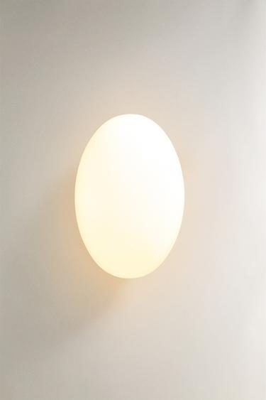 LAMP | CERAMIC WALL LIGHT - White by Zara - Image 1