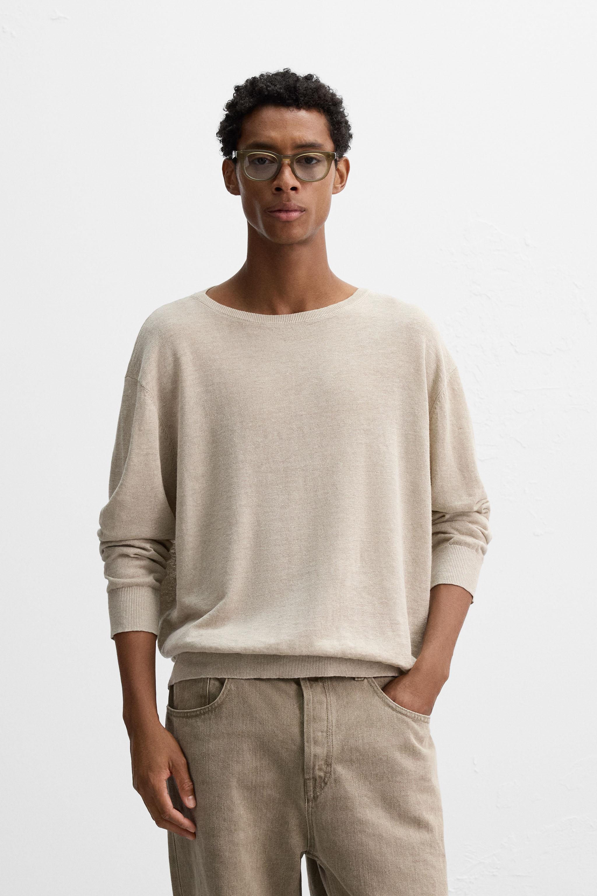PULL LÉGER EN LIN