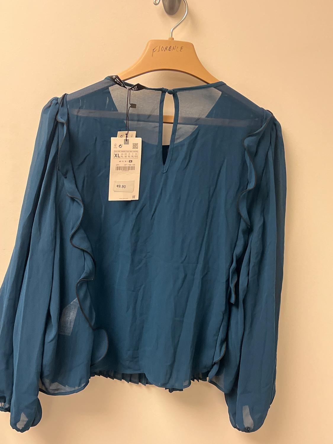 BLUSA PLISADA VOLANTES - Image 2