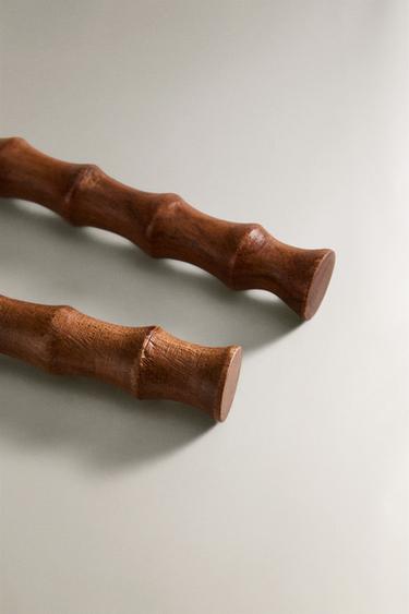 COUVERTS À SALADE EN BOIS (ENSEMBLE DE 2) - Marron de Zara - Image 3