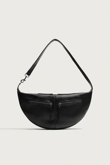 QUILTED SHOULDER BAG - Black by Zara