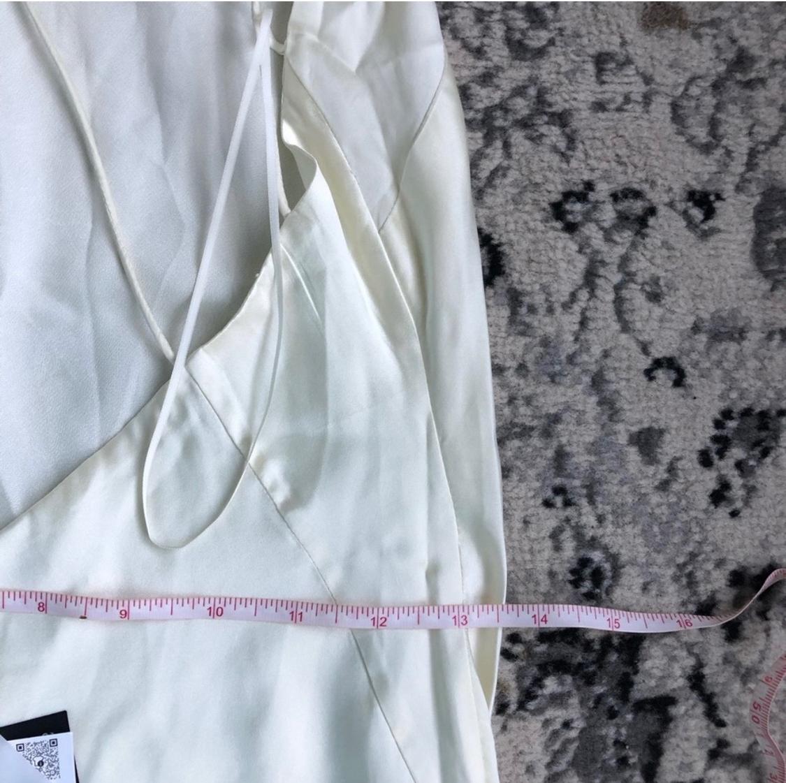 100% SILK HALTER DRESS - Image 7