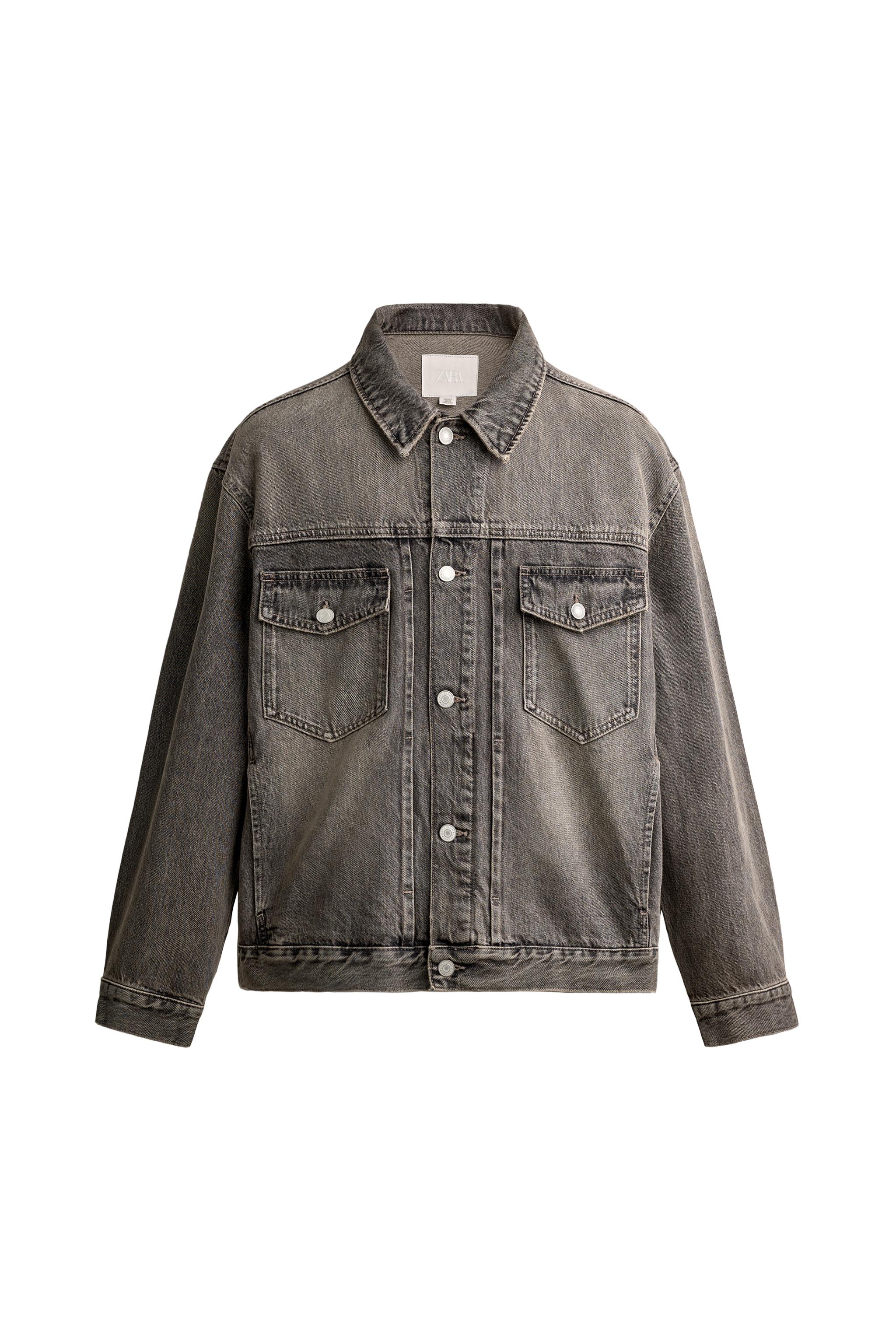 オーバーサイズフィット デニムジャケット - インディゴブルー | ZARA