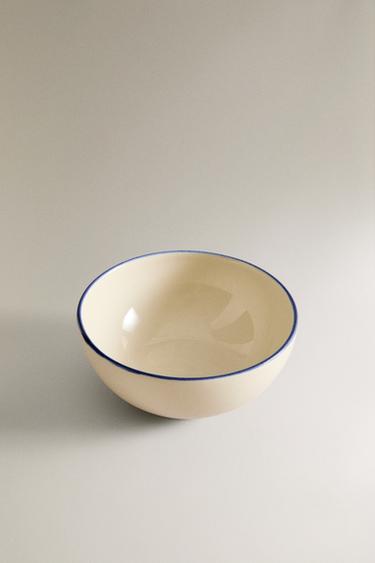 BOL GRÈS FILET - Crème de Zara - Image 1