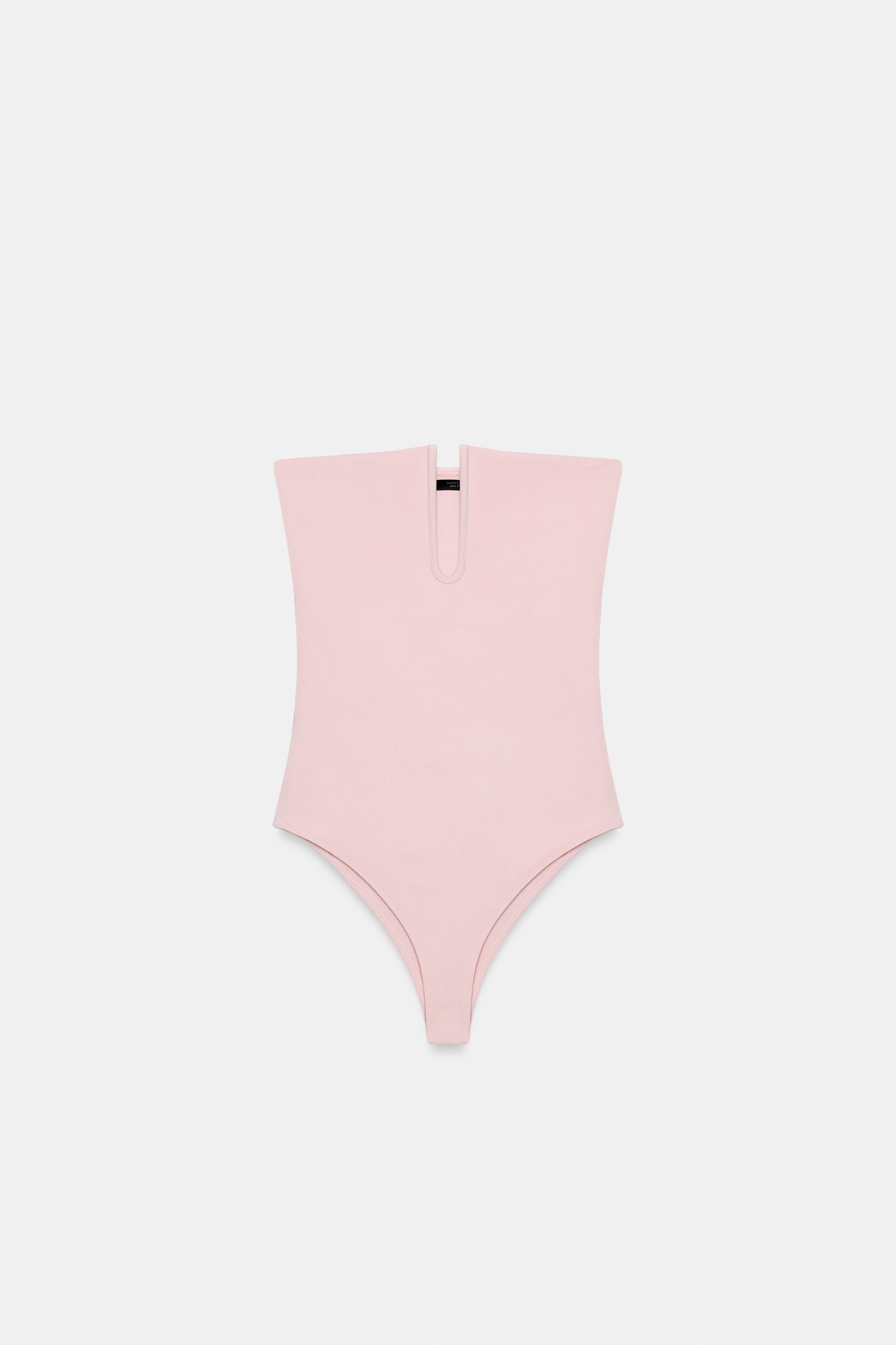 STRETCH BANDEAU BODYSUIT